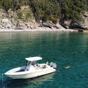 Robalo, tour in barca a motore
